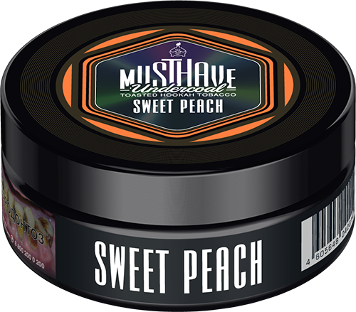 Табак MustHave - Sweet Peach (Сладкий персик) 125 гр