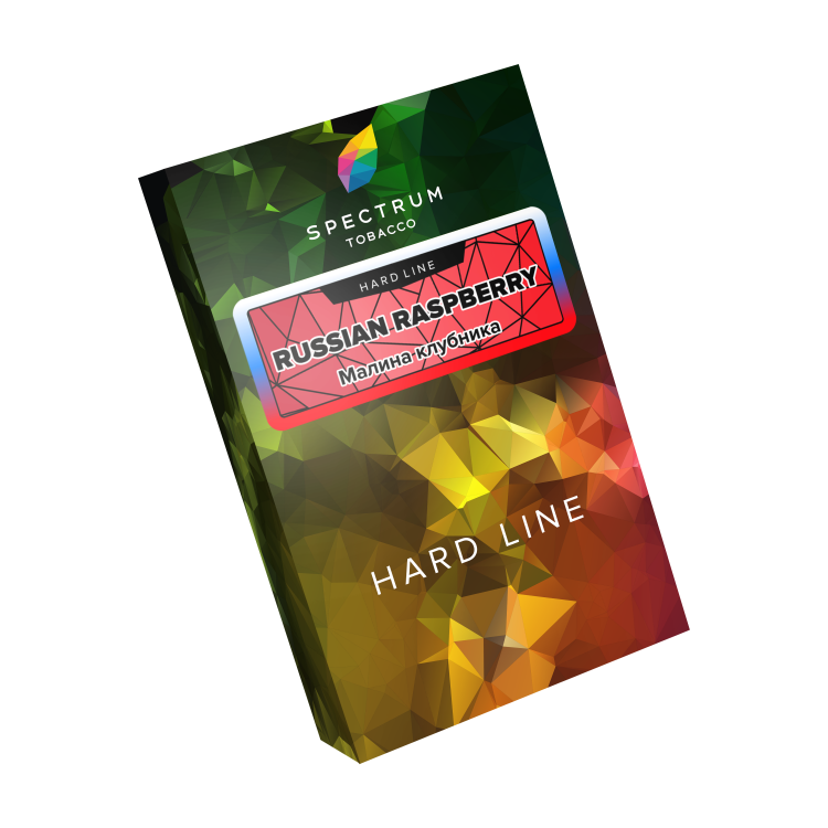 Табак Spectrum Hard Line - Russian Raspberry (Малина и Клубника) 40 гр