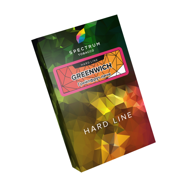 Табак Spectrum Hard Line - Greenwich (Грейпфрут, Личи) 40 гр